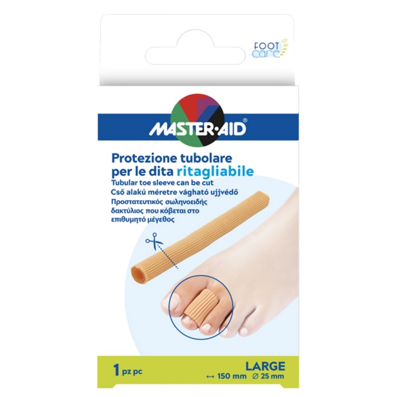 Pietrasanta Pharma Protezione Tubolare Master-aid Footcare Ritagliabile 15 Cm 25 Mm Large C8