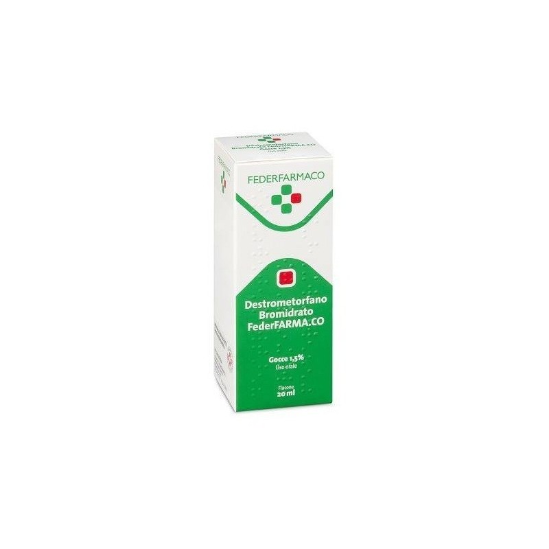 Pharmaidea Sobrepin Tosse Sedativo 15 Mg/ml Gocce Orali, Soluzione Destrometorfano Bromidrato Medicinale Equivalente