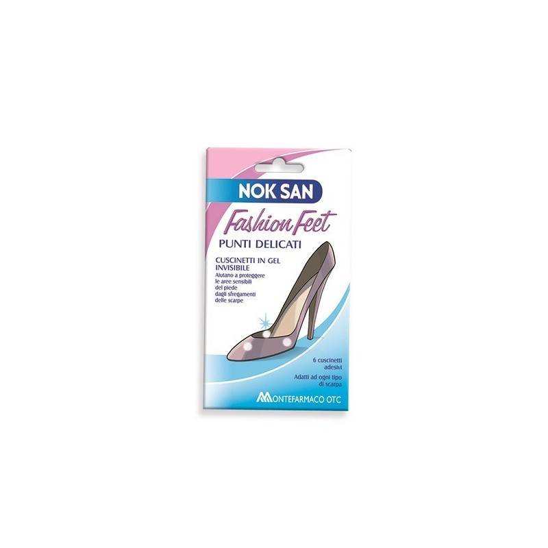 Montefarmaco Otc Nok San Fashion Feet Punti Delicati 6 Pezzi