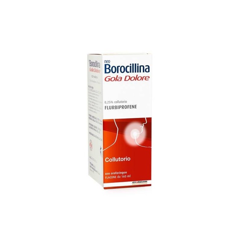 Neo Borocillina Gola Dolore 0,25% Collutorio Flurbiprofene