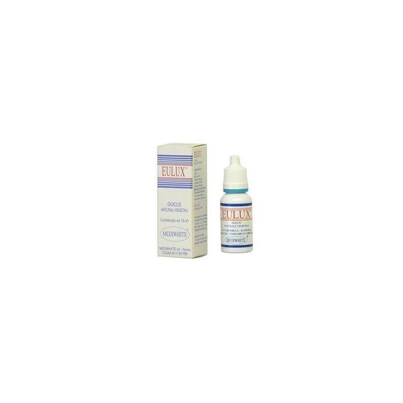 Mediwhite Eulux Gocce Oculari Naturali Vegetali Camomilla 10 Ml