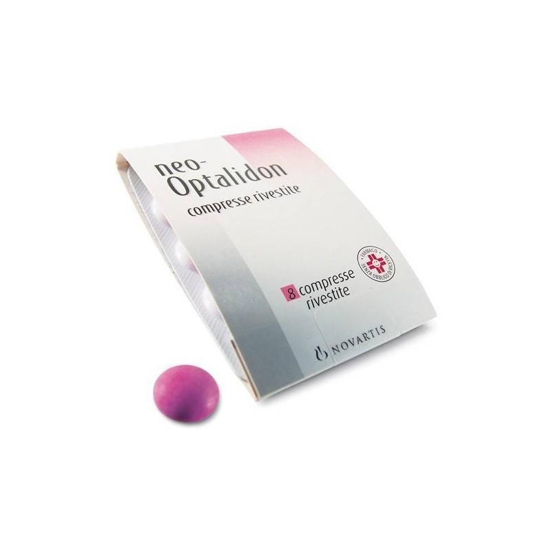 Neo Optalidon Farmaco Antidolorifico 8 Compresse per Mal di teste, denti e febbre