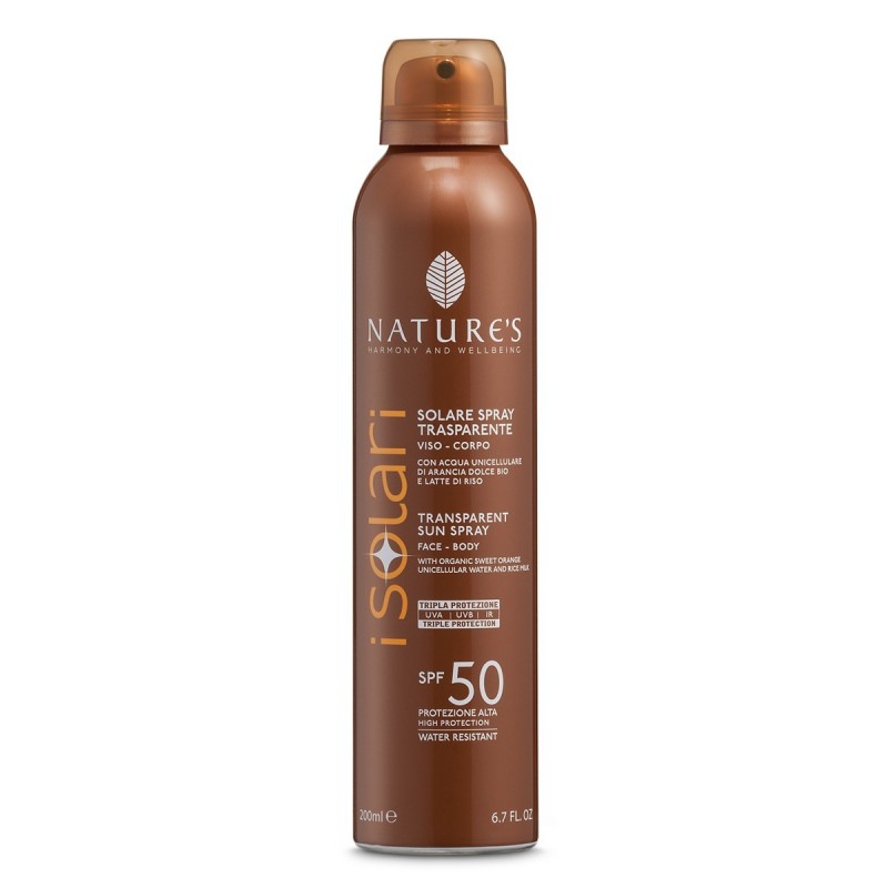 Bios Line Nature's I Solari Spray Trasparente Spf50 200 Ml