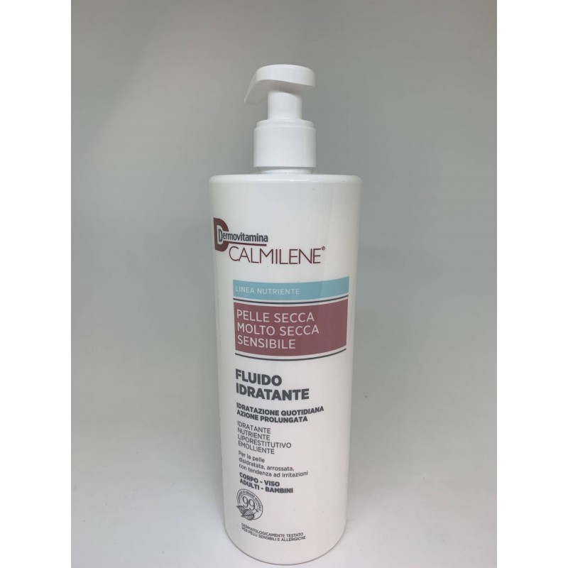 Pasquali Dermovitamina Calmilene Fluido Idratante Per Pelle Secca, Molto Secca E Sensibile 250 Ml