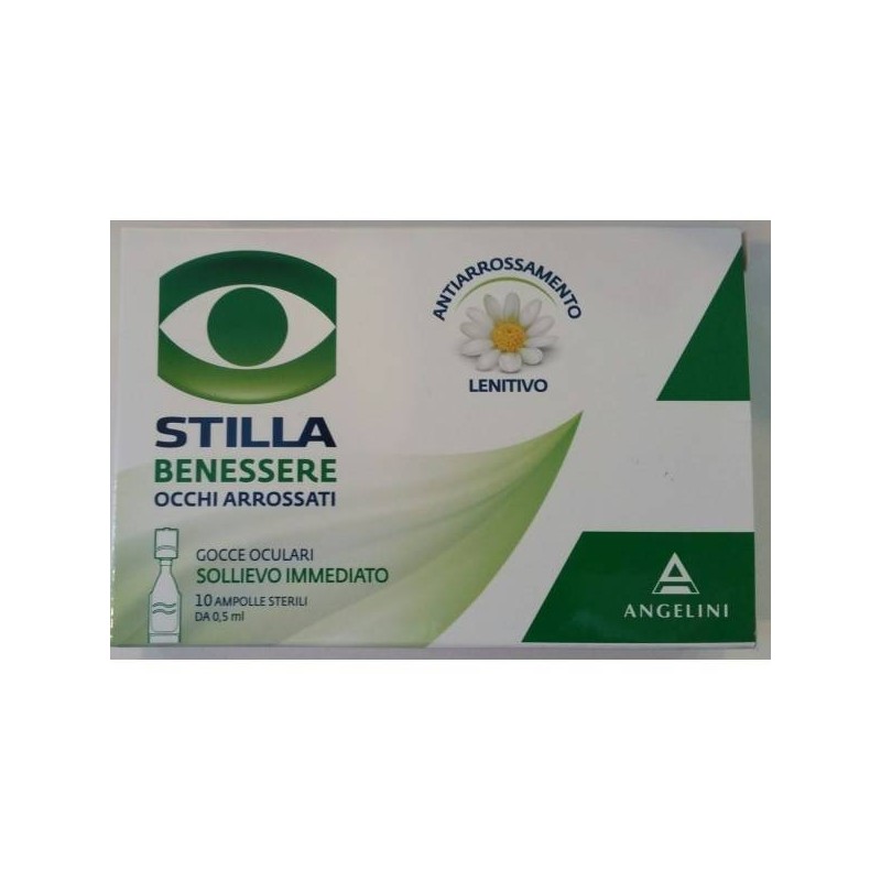 Stilla Benessere Collirio Occhi Arrossati 10 Ampolle 0,5 ml Angelini