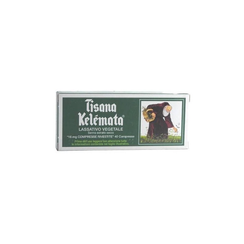 Tisana Kelemata “16 Mg Compresse Rivestite” 40 Compresse Senna Estratto Secco