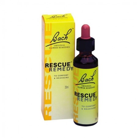 Rescue Remedy Gocce Originale Fiori di Bach per Ansia, panico e Stress 20 ml