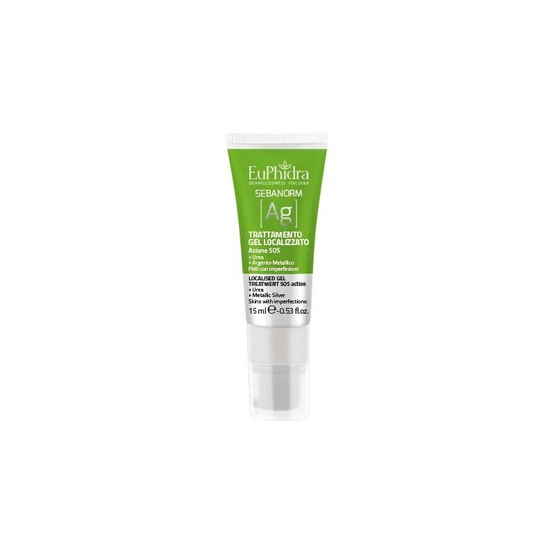 Euphidra Sebanorm Ag Trattamento Gel Localizzato Sos Acne 15 ml - Farmasole