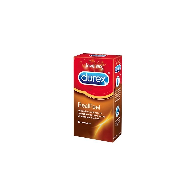 Reckitt Benckiser H. Profilattico Durex Realfeel 6 Pezzi