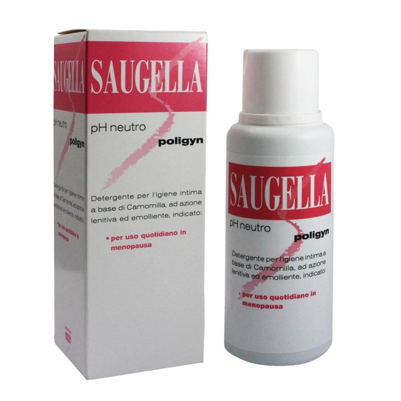 Saugella Poligyn Sapone Intimo Lenitivo ed Emolliente a PH Neutro 250 ml
