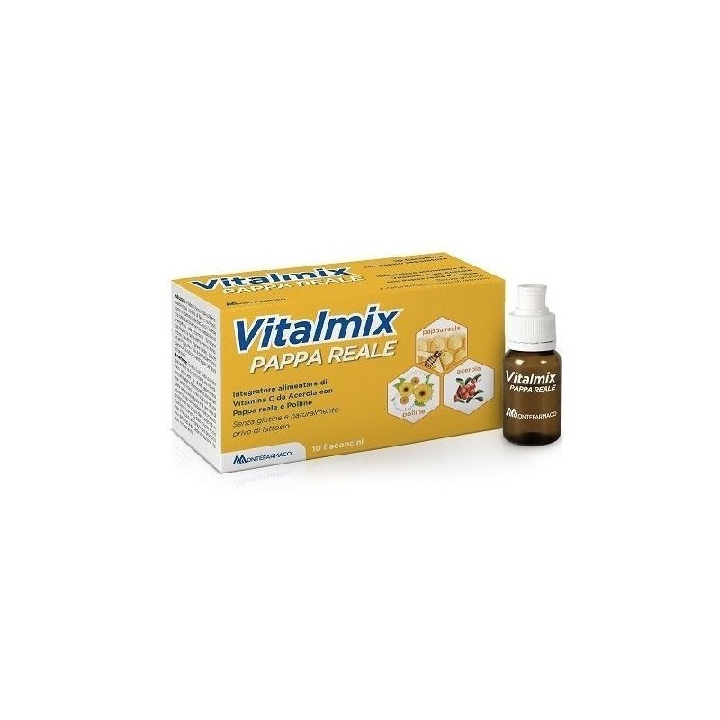 Montefarmaco Otc Vitalmix Pappa Reale 10flaconcini X10 Ml S/gl