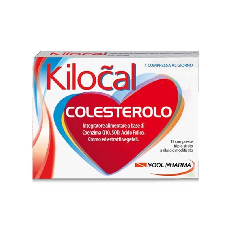 Pool Pharma Kilocal Colesterolo 15 Compresse