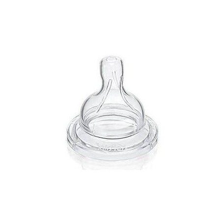 Philips Avent Tettarelle Flusso Lento 2 Fori 2 Pezzi