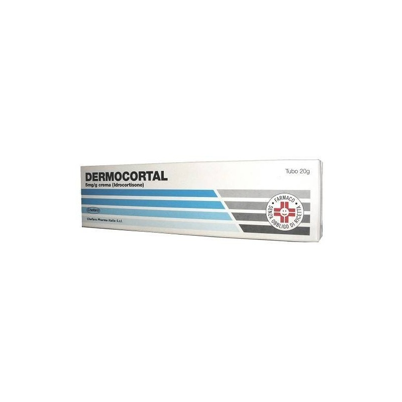 Dermocortal 5 mg/g Idrocortisone Crema Cortisonica 20 grammi