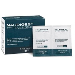 Principium Naudigest Effervescente Integratore per Digestione Acidità e Nausea 18 Bustine Bios Line