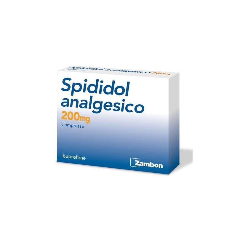 Zambon Italia Spididol 400 Mg Compresse Rivestite Con Film Spididol 400 Mg Granulato Per Soluzione Orale Gusto Albicocca Ibuprof