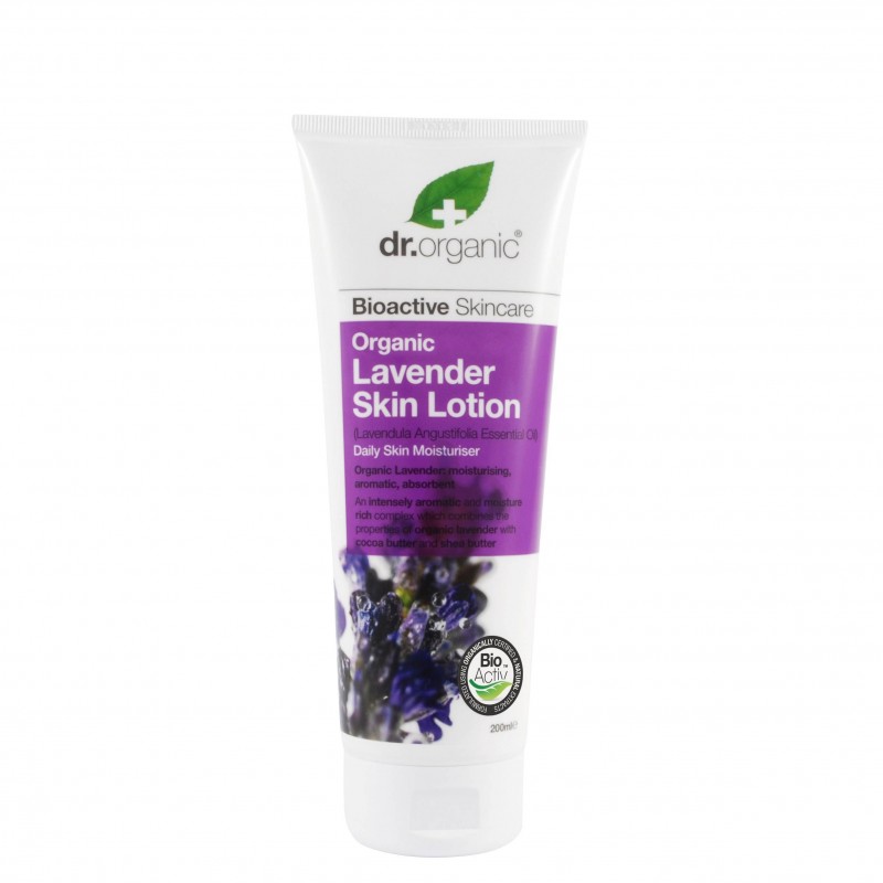 Optima Naturals Dr Organic Lavender Lavanda Skin Lotion Lozione Corpo 200 Ml