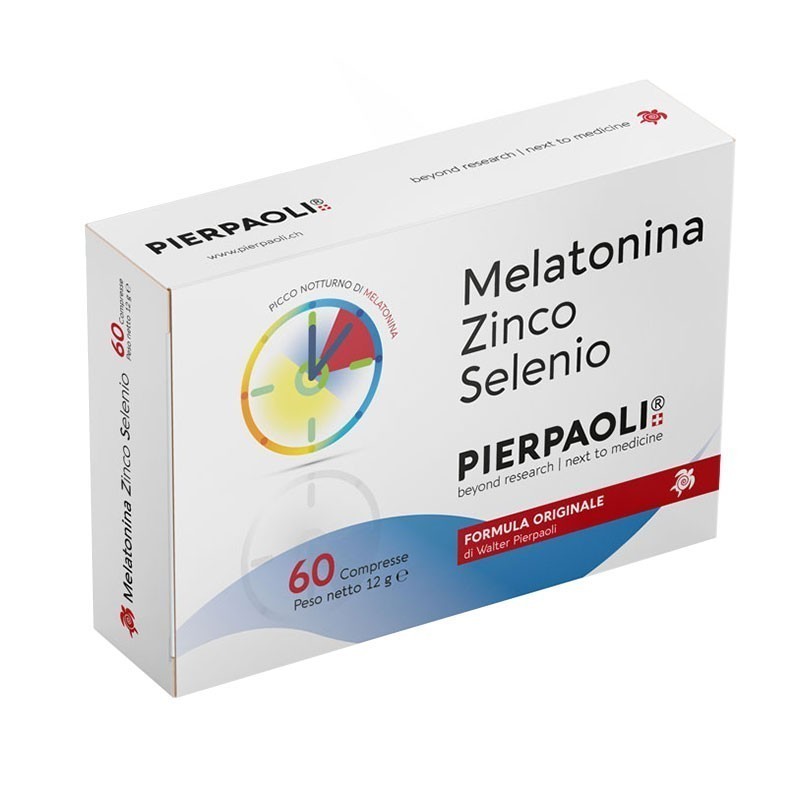 Pierpaoli Exelyas Melatonina Zinco Selenio 30 Compresse