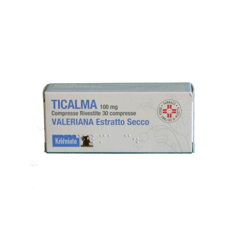 Kelemata Ticalma “100 Mg Compresse Rivestite” Valeriana Estratto Secco