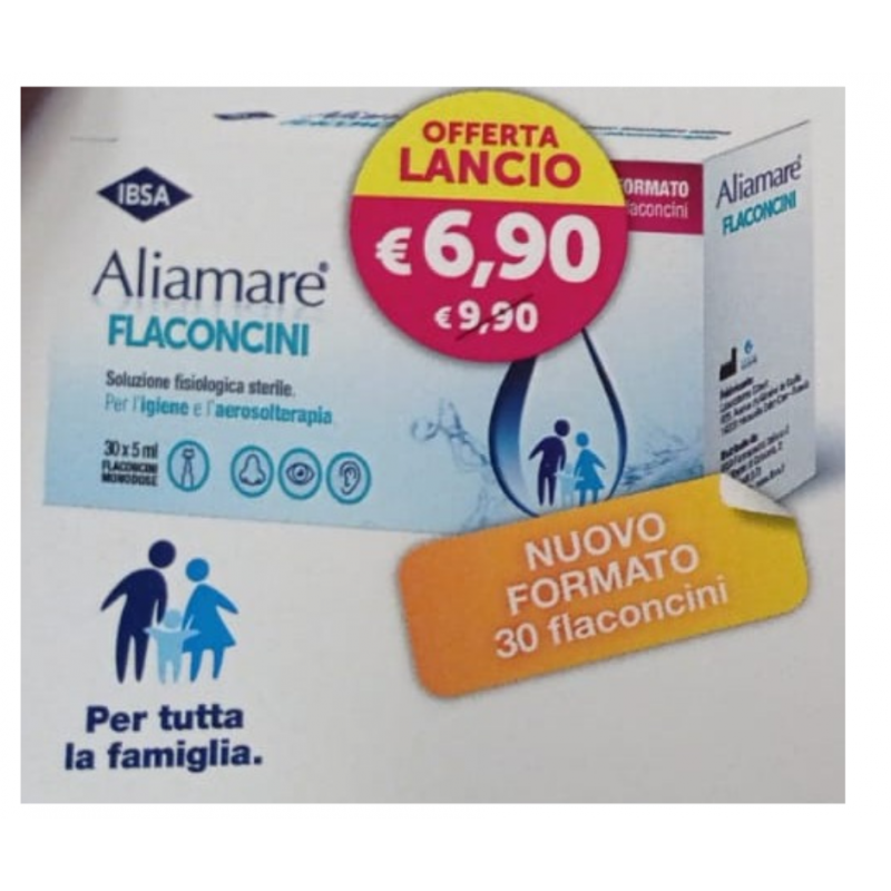 Ibsa Farmaceutici Italia Aliamare 30 Flaconcini 5 Ml