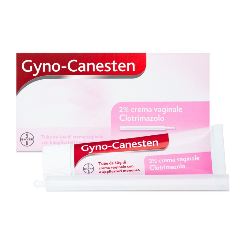 Gynocanesten 2% Clotrimazolo Crema Vaginale 30 grammi per Micosi Intime