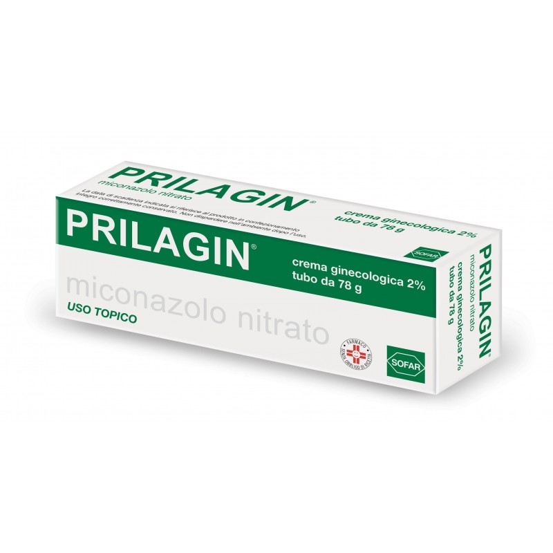 Alfasigma Prilagin Crema Ginecologica 2% Miconazolo Nitrato