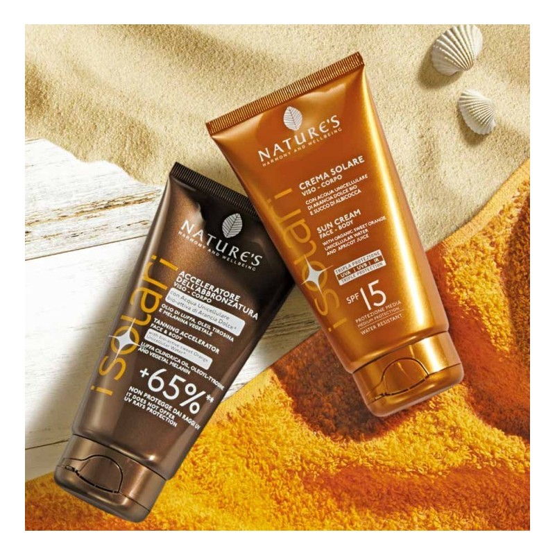 Bios Line Nature's I Solari Olio Solare Viso Corpo Spf 15 150 Ml