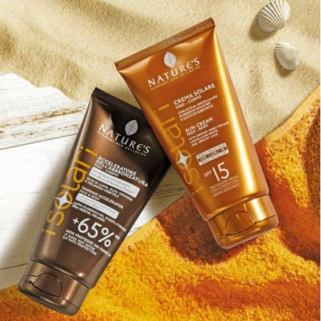 Bios Line Nature's I Solari Olio Solare Viso Corpo Spf 15 150 Ml