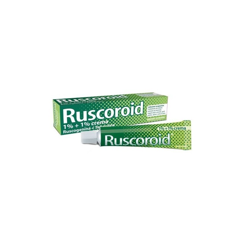 Vemedia Manufacturing B. V. Ruscoroid 10 Mg/g + 10 Mg/g Crema Rettale Ruscogenina + Tetracaina Cloridrato