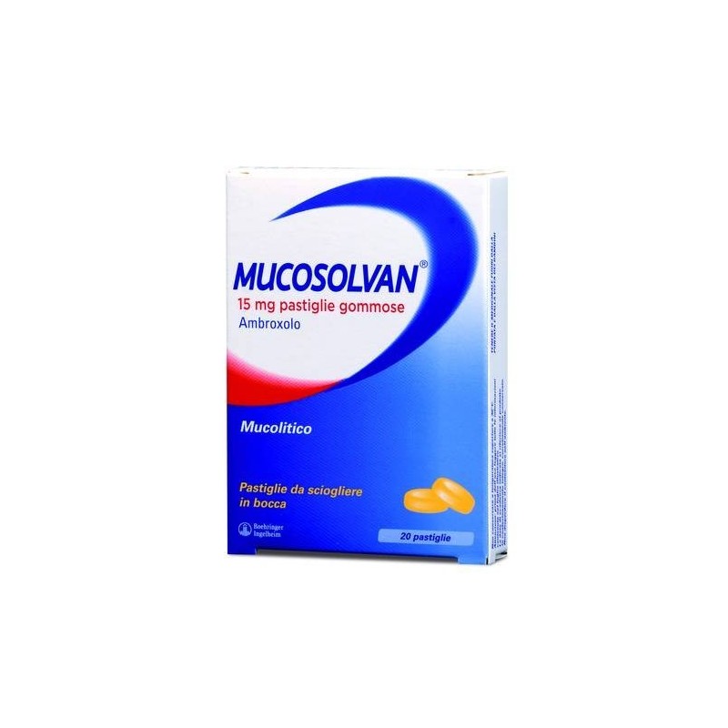 Opella Healthcare Italy Mucosolvan 15 Mg Pastiglie Gommose Ambroxolo