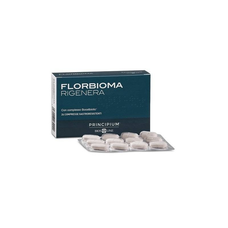 Principium Florbioma Rigenera 24 Compresse Bios Line  per Flora Batterica Intestinale