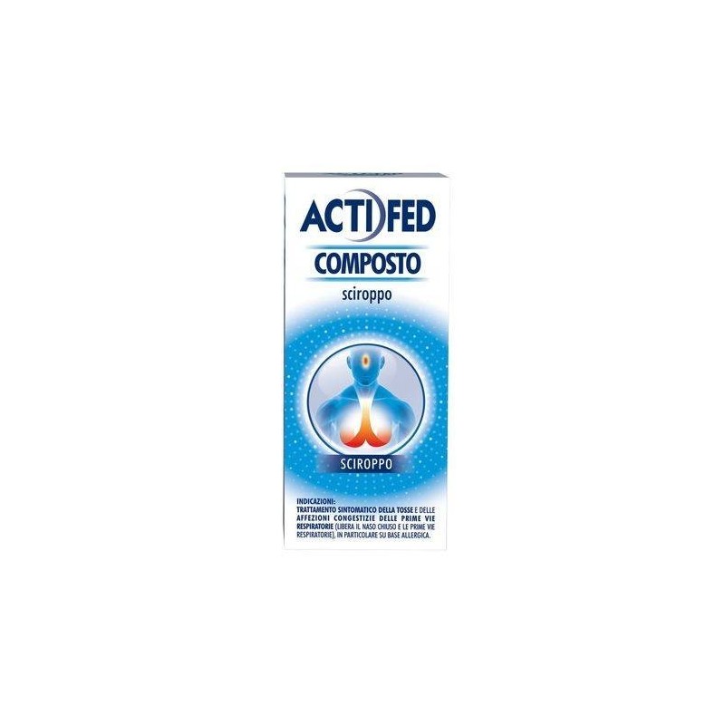 ACTIFED COMPOSTO*SCIR. 100ML