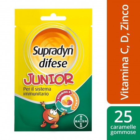 Bayer Supradyn Difese Junior 25 Caramelle Gommose
