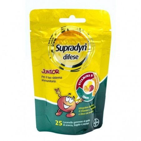 Bayer Supradyn Difese Junior 25 Caramelle Gommose