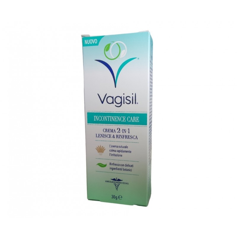 Combe Italia Vagisil Incontinence Care Crema 2in1 Lenisce & Rinfresca 30 G