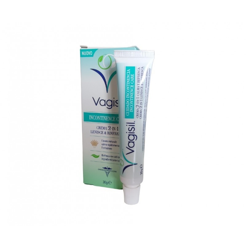Combe Italia Vagisil Incontinence Care Crema 2in1 Lenisce & Rinfresca 30 G