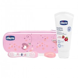 Chicco Set Dentale Azzurro Con Fluoro
