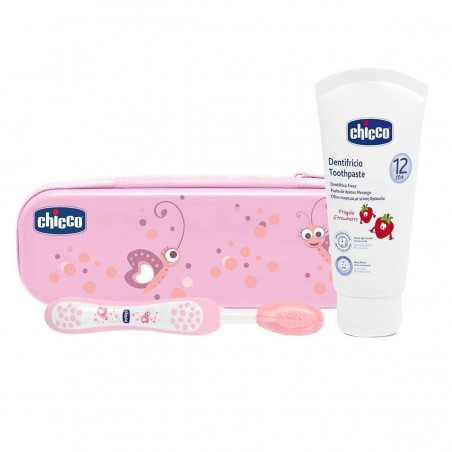 Chicco Set Dentale Azzurro Con Fluoro