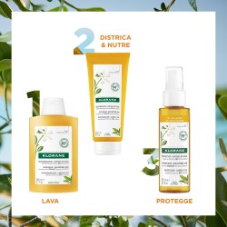 Klorane Les Polysianes Nutri Repair Sun Exposed Hair Shampoo Con Tamanu E Monoi 200 Ml