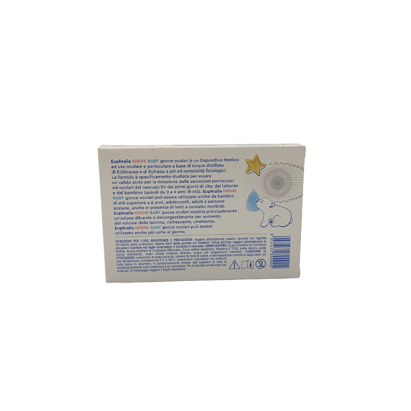 Boiron Gocce Oculari Euphralia Igiene Baby 10 Monodose Richiudibili X 0,5 Ml