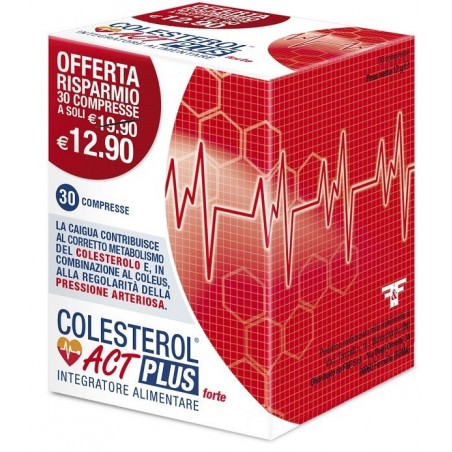 F&f Colesterol Act Plus Forte 30 Compresse