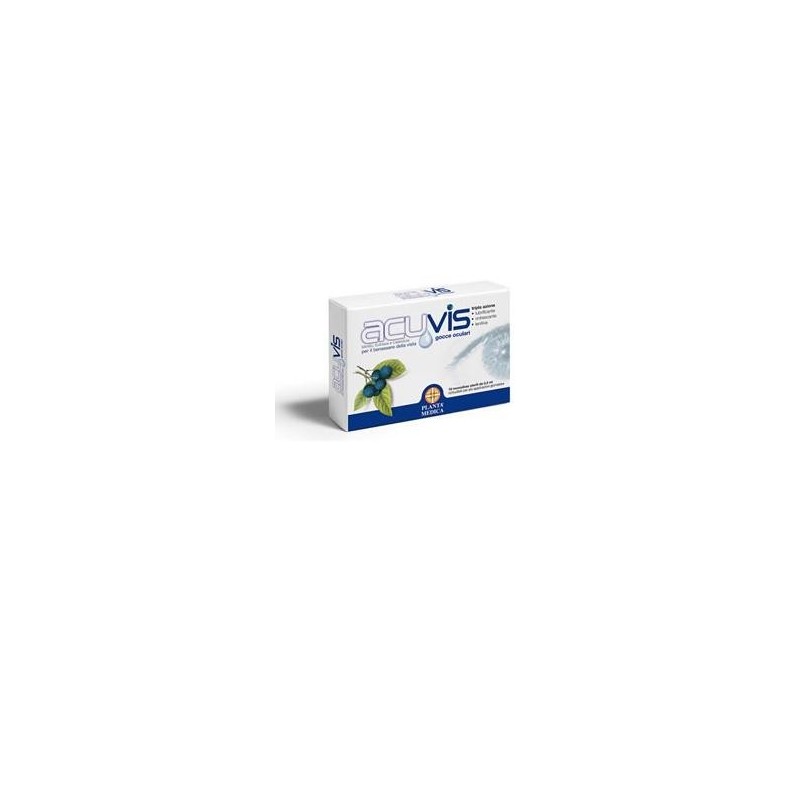 Euritalia Pharma Gocce Oculari Acuvis 10 Flaconcini 0,5 Ml