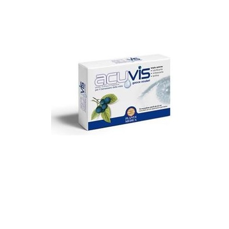 Euritalia Pharma Gocce Oculari Acuvis 10 Flaconcini 0,5 Ml