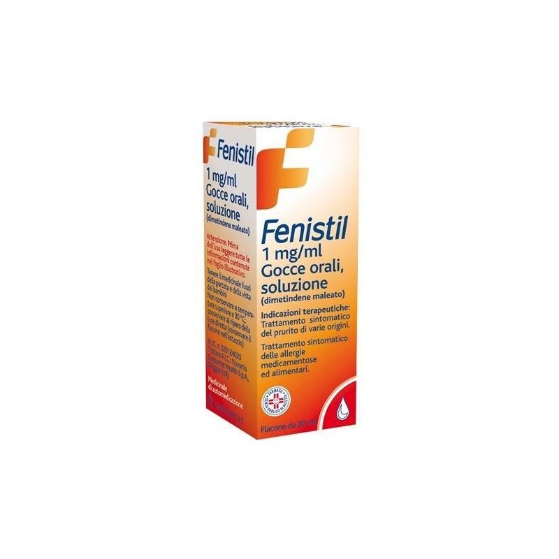 Haleon Italy Fenistil 1 Mg/ml Gocce Orali, Soluzione Fenistil 1 Mg Compresse Rivestite Dimetindene Maleato