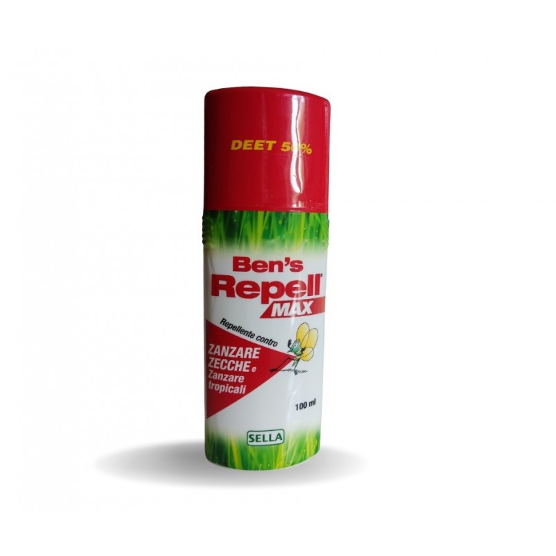 Sella Ben's Repellente Biocida 50% 100 Ml