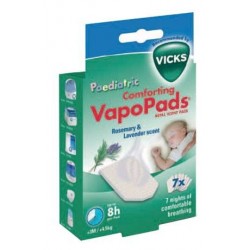 Vicks Vapopads Rosmarino e Lavanda per il Sonno dei Bambini 7 Pezzi - farmasole
