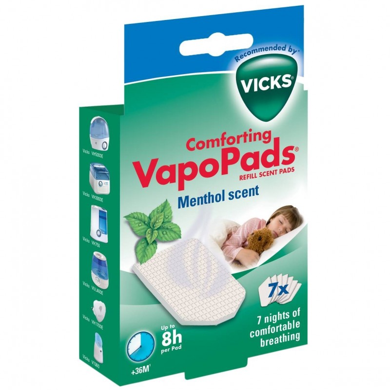 Vicks Vapopads Mentolo 7 Pezzi