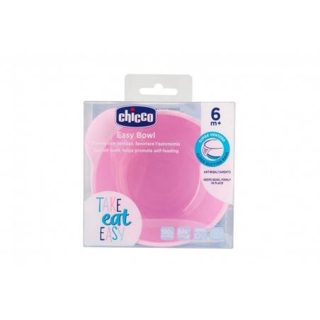 Chicco Ciotola Silicone Rosa