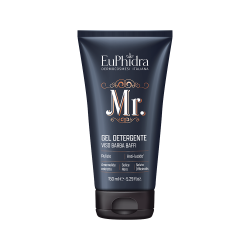 Euphidra Mr Detergente Viso Barba Baffi Anti-Lucido 150 ml - Farmasole