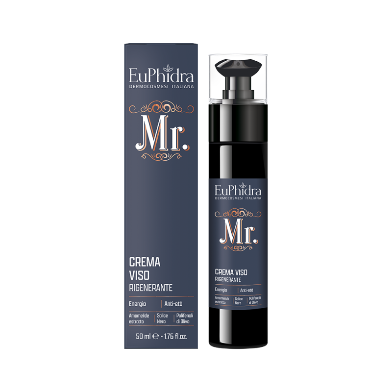 Euphidra Mr Crema Viso Rigenerante Anti-età Uomo 50 ml - Farmasole